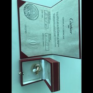 Authentic Cartier Trinity Size 4.75 in US